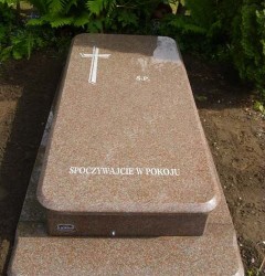 Nagrobki Szczecin - Granitowy Pojedynczy P221
